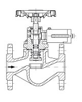 AW 33415 Quick-closing Valve, springloaded, straight pattern, hydr./pn. operation, fire safe