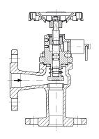 AW 33304 Quick-closing Valve, springloaded, angle pattern, manual operation
