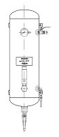 AW 3384 Air Pressure Vessel, 10, 20, 30 or 40 liter